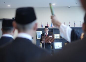 Rektor UIN RIL Lantik Wakil Rektor, Direktur Pascasarjana, Dekan, Ketua Lembaga, dan Kepala SPI Periode 2026-2030