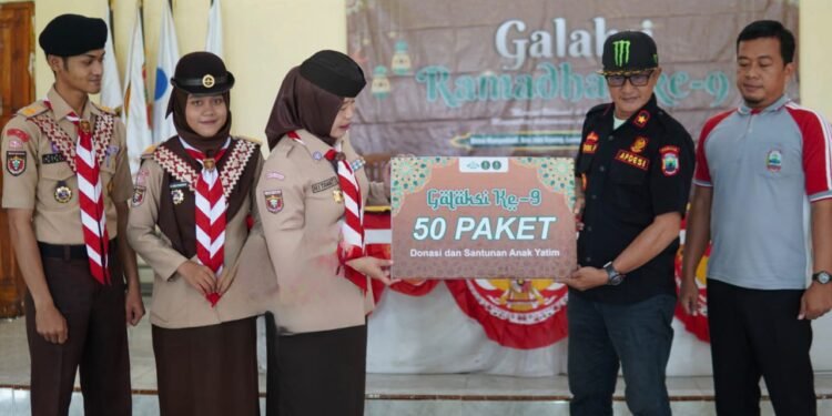 Sembilan Tahun Mengabdi, Pramuka UIN RIL Hadirkan Semangat Ramadan di Desa Margodadi