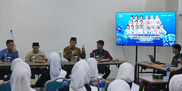Rektor UIN RIL Beri Arahan dan Motivasi ke Calon Duta Kampus