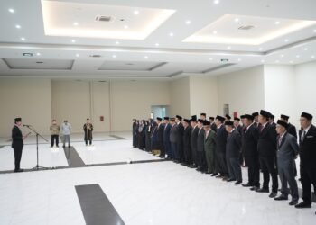 Lantik Sejumlah Pejabat Periode 2026–2030, Rektor UIN RIL Ingatkan Core Bisnis Perguruan Tinggi