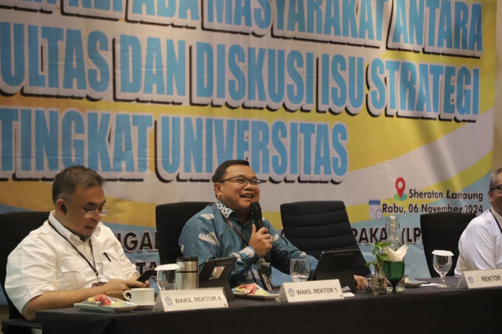 Unila Gelar FGD Penyelarasan Panduan Penelitian dan Pengabdian kepada Masyarakat