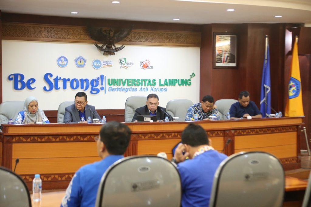 Unila Gelar Closing Meeting Akreditasi Internasional FIBAA untuk FEB