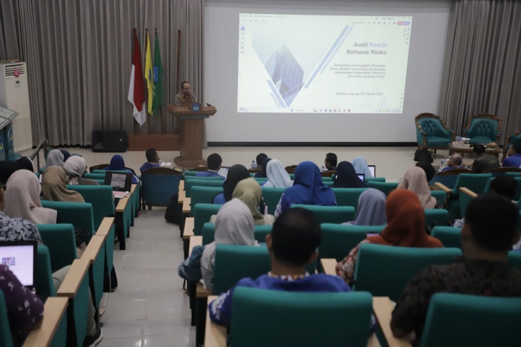 SPI Gelar Bimtek Penguatan Pengendalian Internal dan Audit Kinerja di Unila