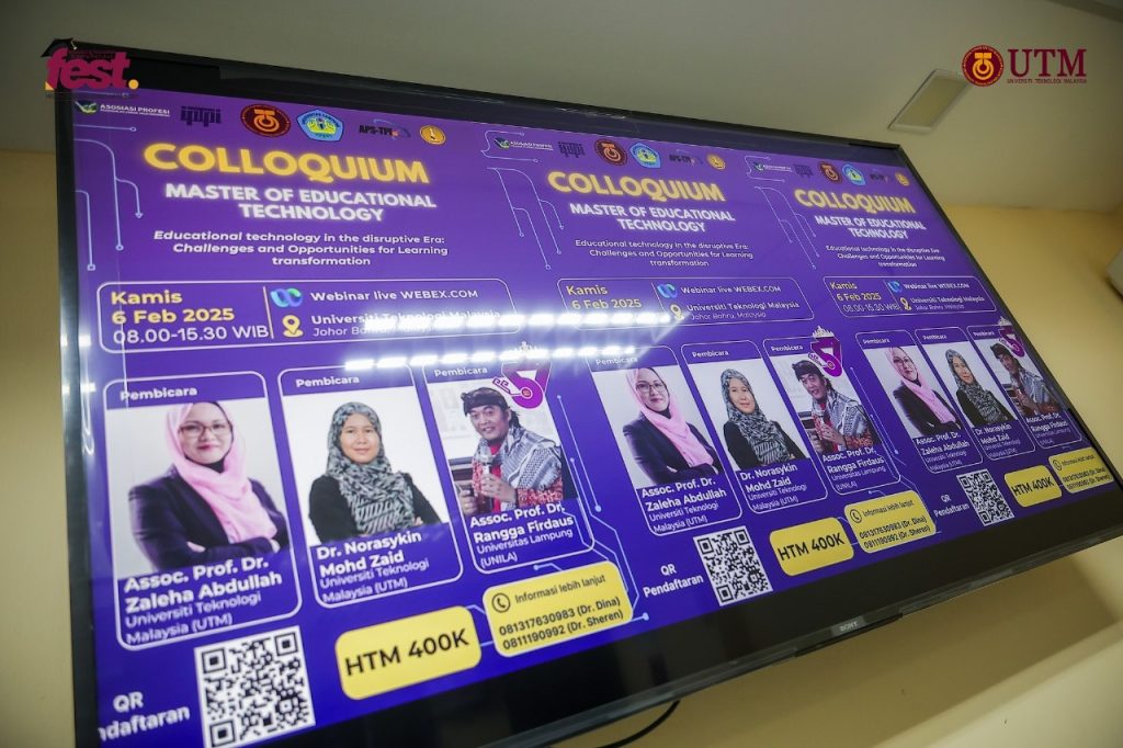 Kolokium Internasional Unila-UTM Bahas Inovasi Teknologi Pendidikan