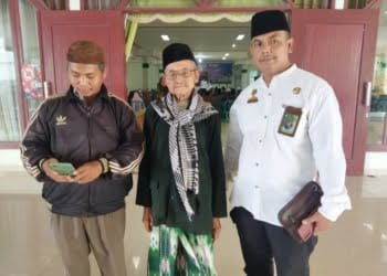 Jemaah Tertua Asal Tulangbawang Semangat Ikuti Tahapan Haji Meski Miliki Keterbatasan