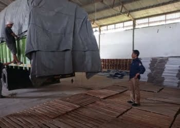 KPU Pesawaran Mulai Menyortir Kotak Suara