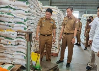 Kualitas Beras Bantuan di Tulangbawang Barat Layak Konsumsi
