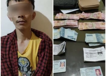 Menumpang Menginap Lalu Curi Uang Belasan Juta, Pemuda asal Pasar Liwa Diamankan Polisi