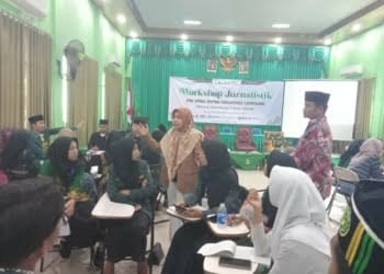 Puluhan Kader IPNU IPPNU Lampung Ikuti Workshop Jurnalistik