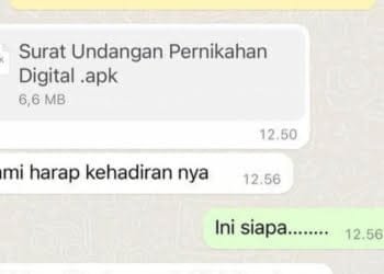 Waspadai Undangan Digital APK, Sekali Klik Info Ponsel Anda Terbobol