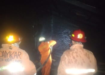 Akibat Bara Api, Dapur Rumah Warga Gunung Sulah Ludes Terbakar