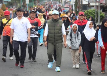 Asyik, Warga Kecamatan Balik Bukit Lampung Barat Raih Hadiah Utama Jalan Sehat Korpri