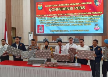 Belum Ada Tersangka, Uang Sitaan Kasus Bendungan Margatiga Dicairkan