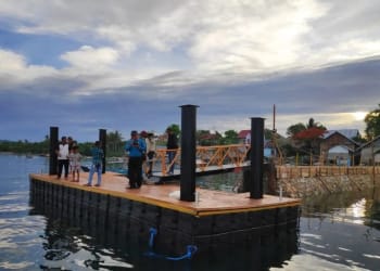 Dermaga Apung Pulau Sebuku Hilang, Diduga Dipindahkan ke Desa Kunjir