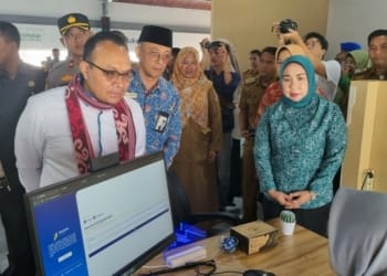Diresmikan Menpan-RB, MPP Tulangbawang Barat Langsung Berikan Pelayanan