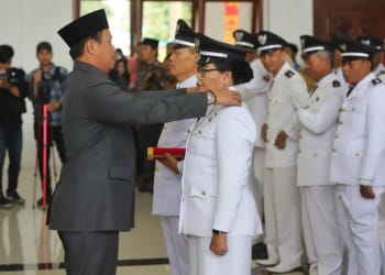 Enam Puluh Pekon Di Lambar Dipimpin Oleh Penjabat Peratin