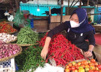 Harga Bahan Pokok di Bandar Lampung Masih Tinggi Usai Nataru