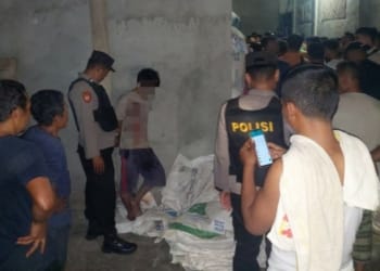 Kepergok Mencuri di Pabrik Padi, Warga Sukoharjo Babak Belur Diamuk Massa