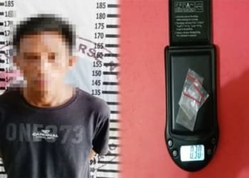 Lagi Asyik Nyabu di Rumah, Pria di Kampung Bujungtenuk Digrebek Polisi