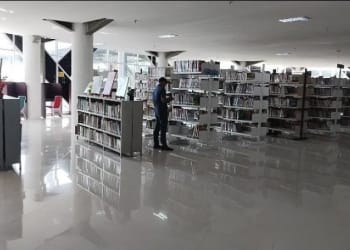 Suasana Perpustakaan Daerah Lampung. Dok Lampost.co
