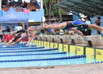 OSC Gubernur Cap Lampung Jaring Atlet Renang PON 2024