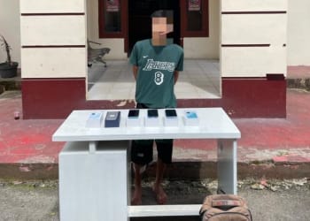 Pembobol Konter Ponsel di Lambar Ditembak