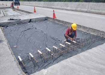 Penyelesaian Perbaikan JTTS Lampung Ditarget April 2022