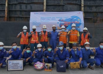 PT Pelindo Regional 2 Panjang Lepas dan Sambut Kapal Dipergantian Tahun