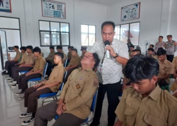 Puluhan Pelajar SMK BLK Ikuti Hypnoterapy Cegah Terlibat Tawuran