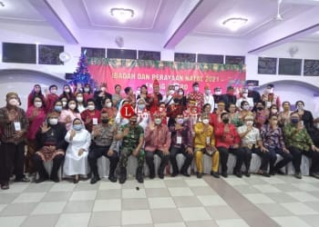 Rayakan Natal, FKSAG Metro Ajak Tingkatkan Rasa Toleransi