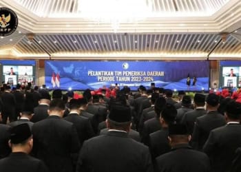 Resmi Dilantik, Ini 6 Anggota TPD DKPP Lampung Periode 2023-2024