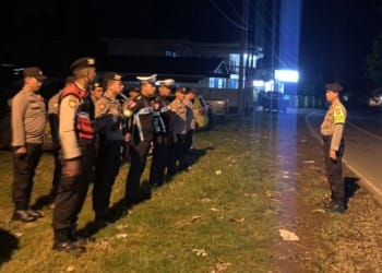 Satuan Samapta Polres Tanggamus Tingkatkan Patroli Jelang Pemilu 2024