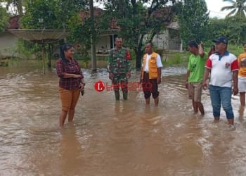 Sungai Meluap, 16 Rumah di Way Serdang Terendam
