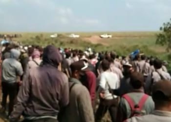 Warga Korban Kekerasan Sengketa Lahan dengan PT SIL Mengadu Ke Mapolda Lampung