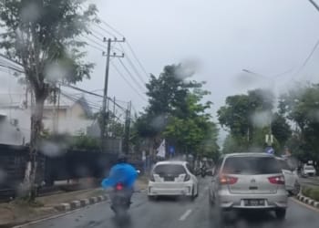 Awal Tahun Baru, Sebagian Besar Wilayah Lampung Bakal Diguyur Hujan