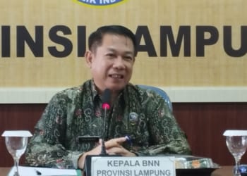Bantah Pegawainya Terlibat Jaringan Fredy Pratama, Kepala BNNP Lampung: Pegawai Honorer Pemkab