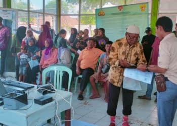 Disdukcapil Mesuji Tetap Beri Pelayanan di Hari Pemilu