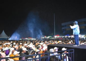 Jelang Masa Tenang,TKD Prabowo- Gibran Hibur Masyarakat Lewat Konser Musik