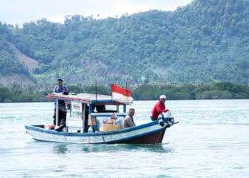 Kapolres Lamsel Kunjungi Pulau Rimau Pastikan Keamanan Jelang Pemilu
