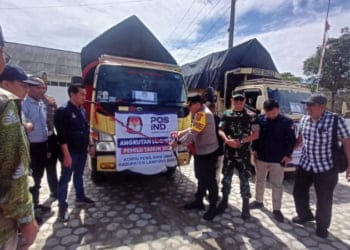 Logistik Pemilu Lambar Mulai Didistribusikan Ke 15 Gudang PPK