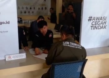 Panwascam Pagardewa Dilaporkan Ke Bawaslu Dugaan Pelanggaran Kampanye