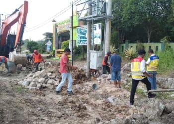 Perbaikan Gorong-gorong Tersumbat di Jalinsum Penengahan Dikerjakan di 2025