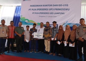 PLN UP3 Pringsewu Resmi Beroperasi Pelayanan Makin Gercep