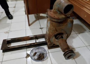 Polisi Amankan 2 Orang Pelaku Pencurian Pompa Air