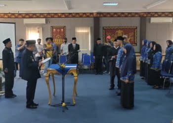 53 Kepala Sekolah di Lampung Utara Dilantik