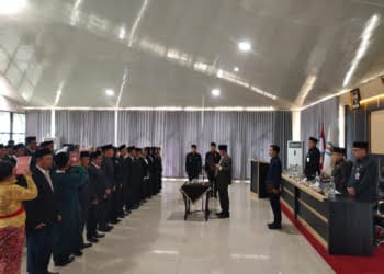 55 Pejabat Struktural di Pemkab Way Kanan Dimutasi