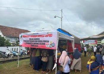 Gerakan Pangan Murah di Kalianda Sediakan 6 Ton Beras