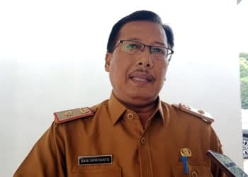 Kepala DKPTPH Lampung, Bani Ispriyanto. (Foto: Lampost.co/Silvia Agustina)