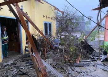 23 Rumah di Menggala Rusak Akibat Angin Puting Beliung