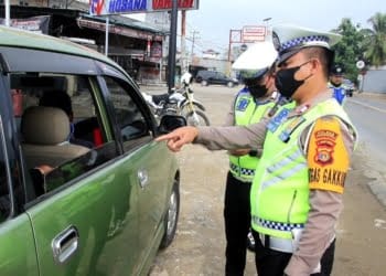 Ribuan Pengendara di Pringsewu Ditindak Selama Operasi Keselamatan 2024